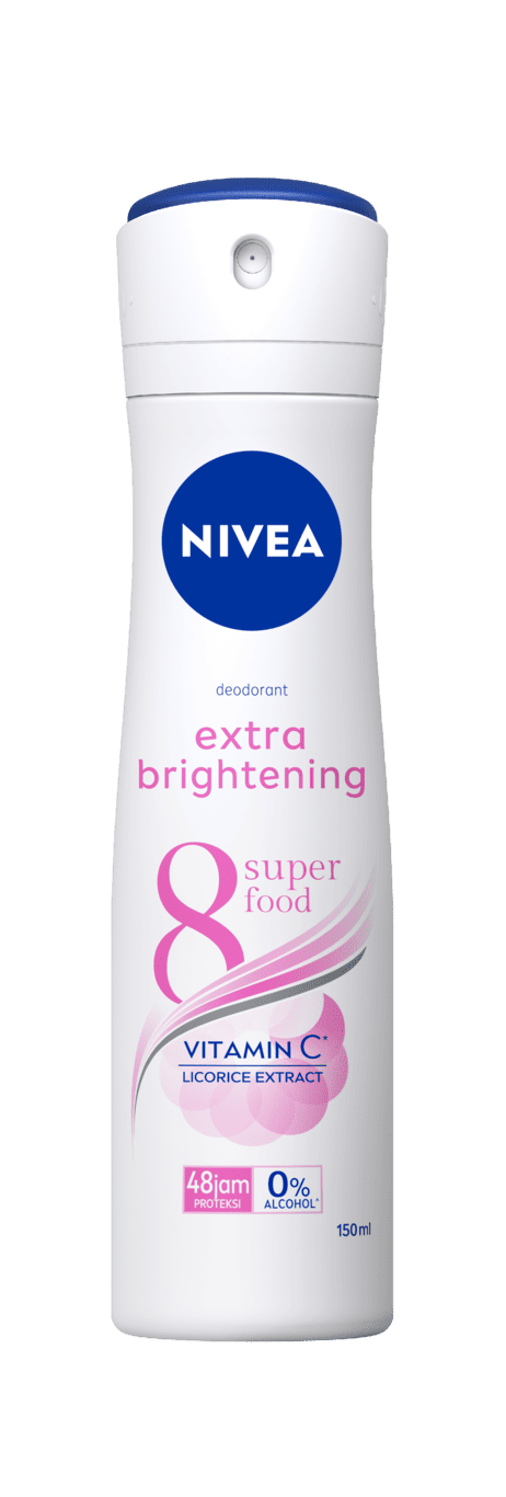 NIVEA Extra Brightening 8 Superfood Deodorant Spray