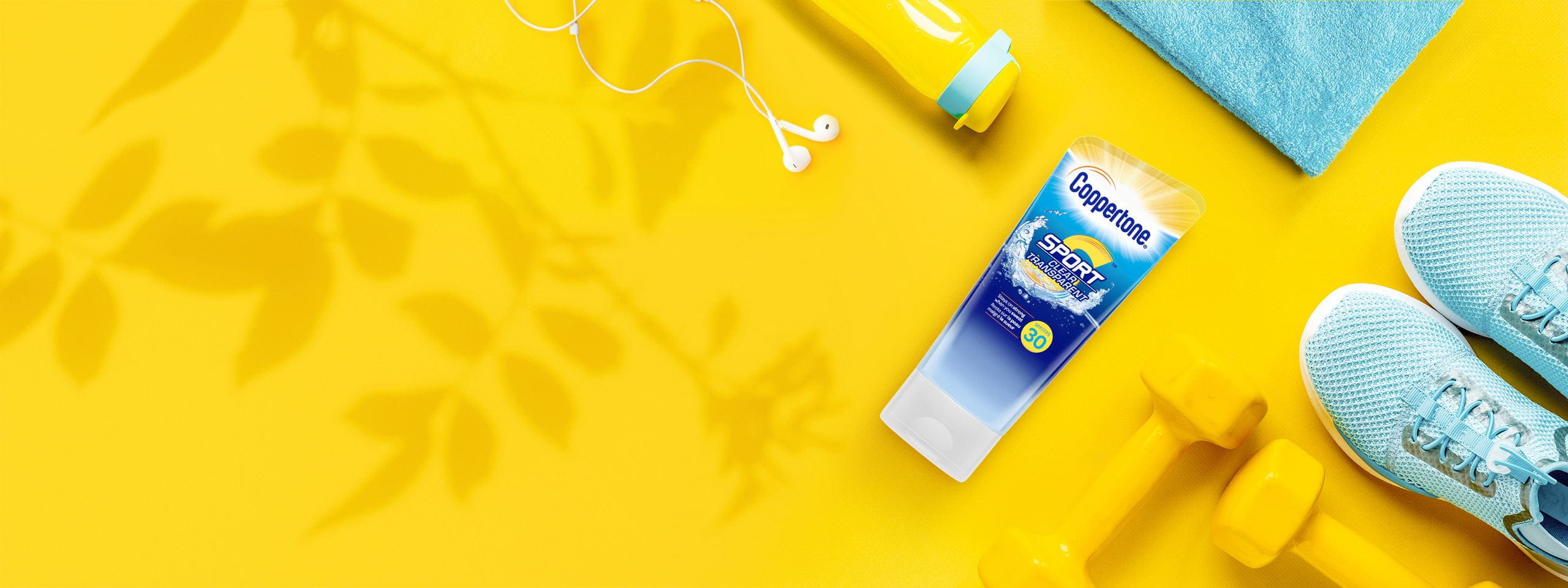 Work out and enjoy the sun thanks to Coppertone