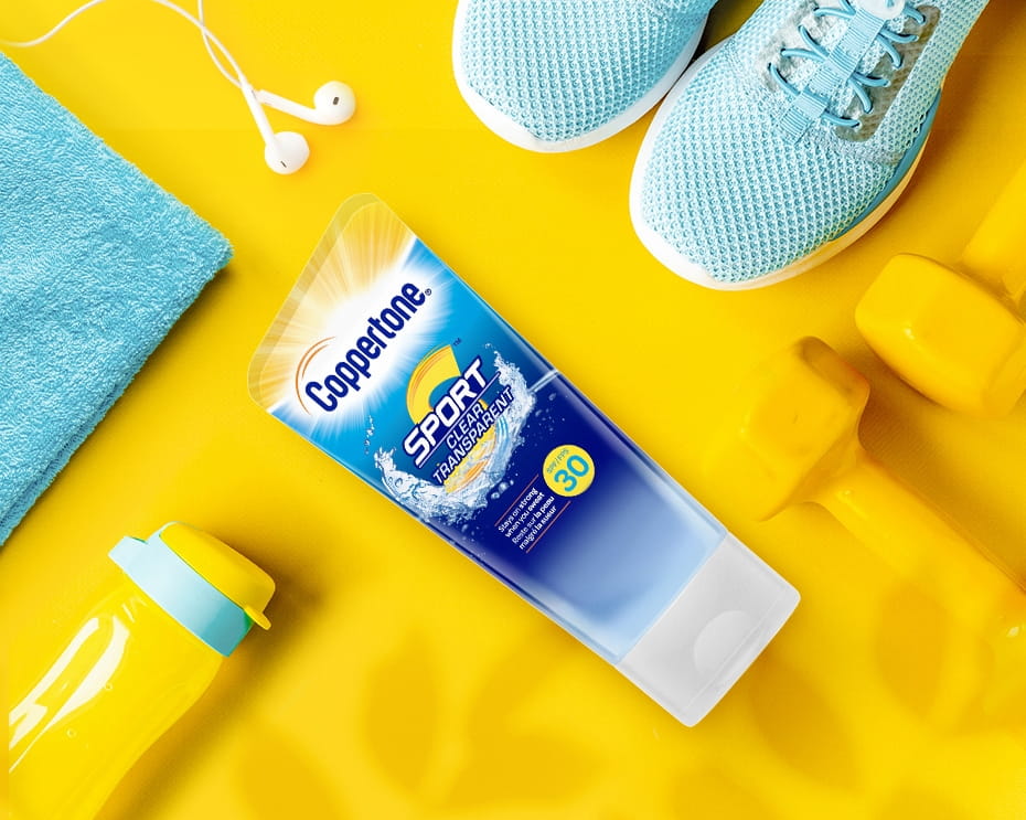 Coppertone Sport Summer Activation Header