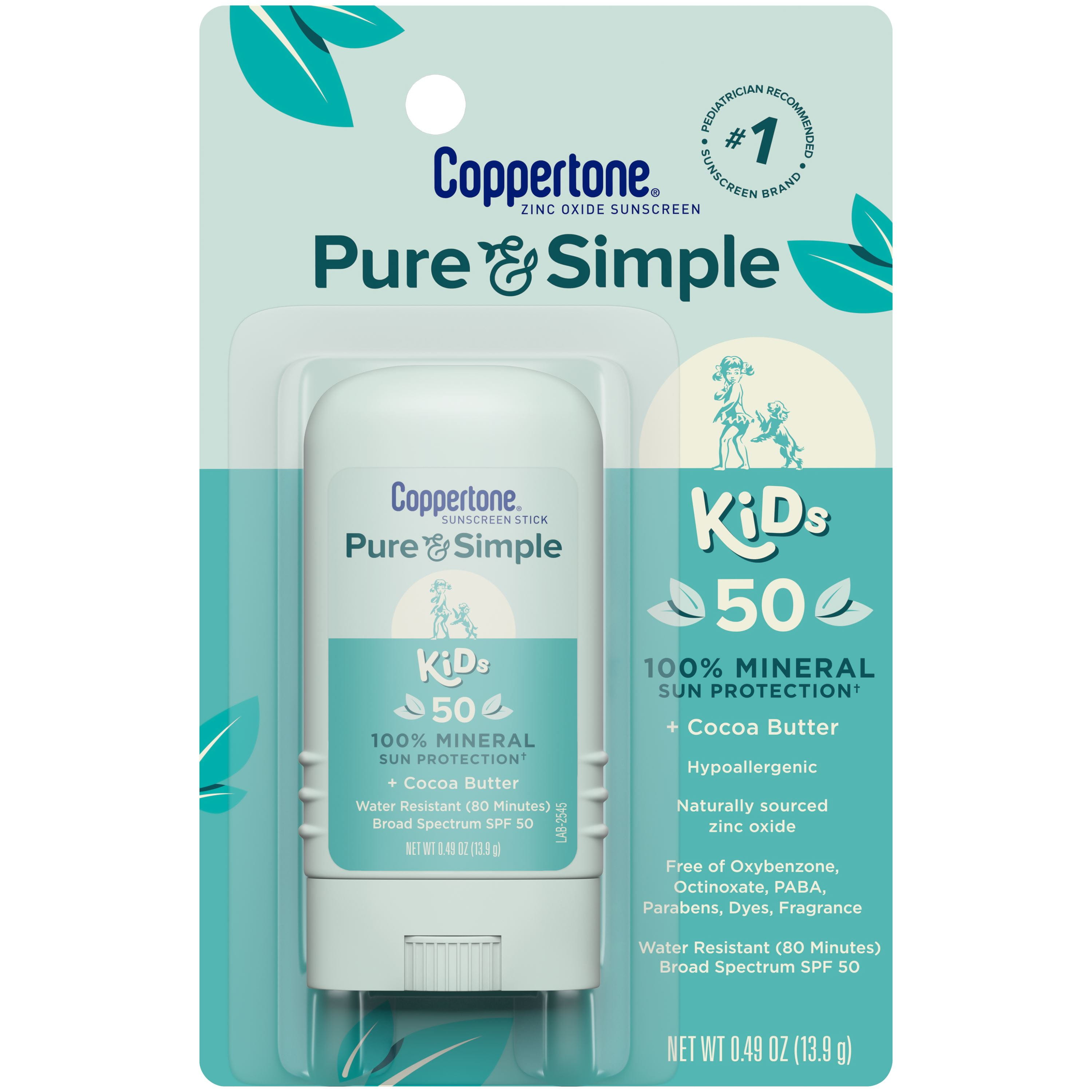 PURE AND SIMPLE KIDS SPF 50 STICK