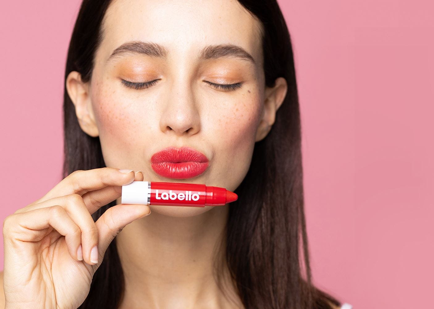 crayon vermelho labello