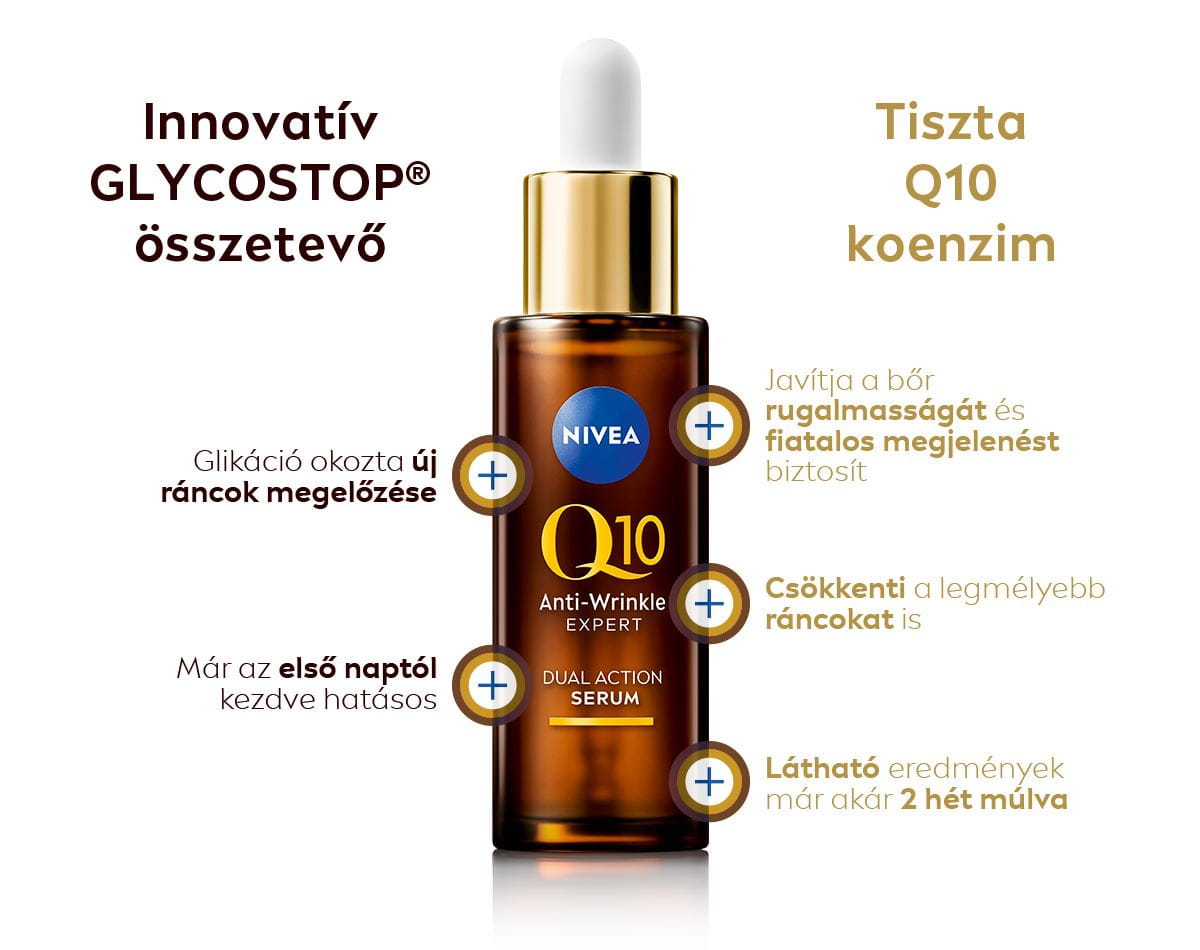Q10 Anti-Wrinkle Expert Kettős Hatású Szérum