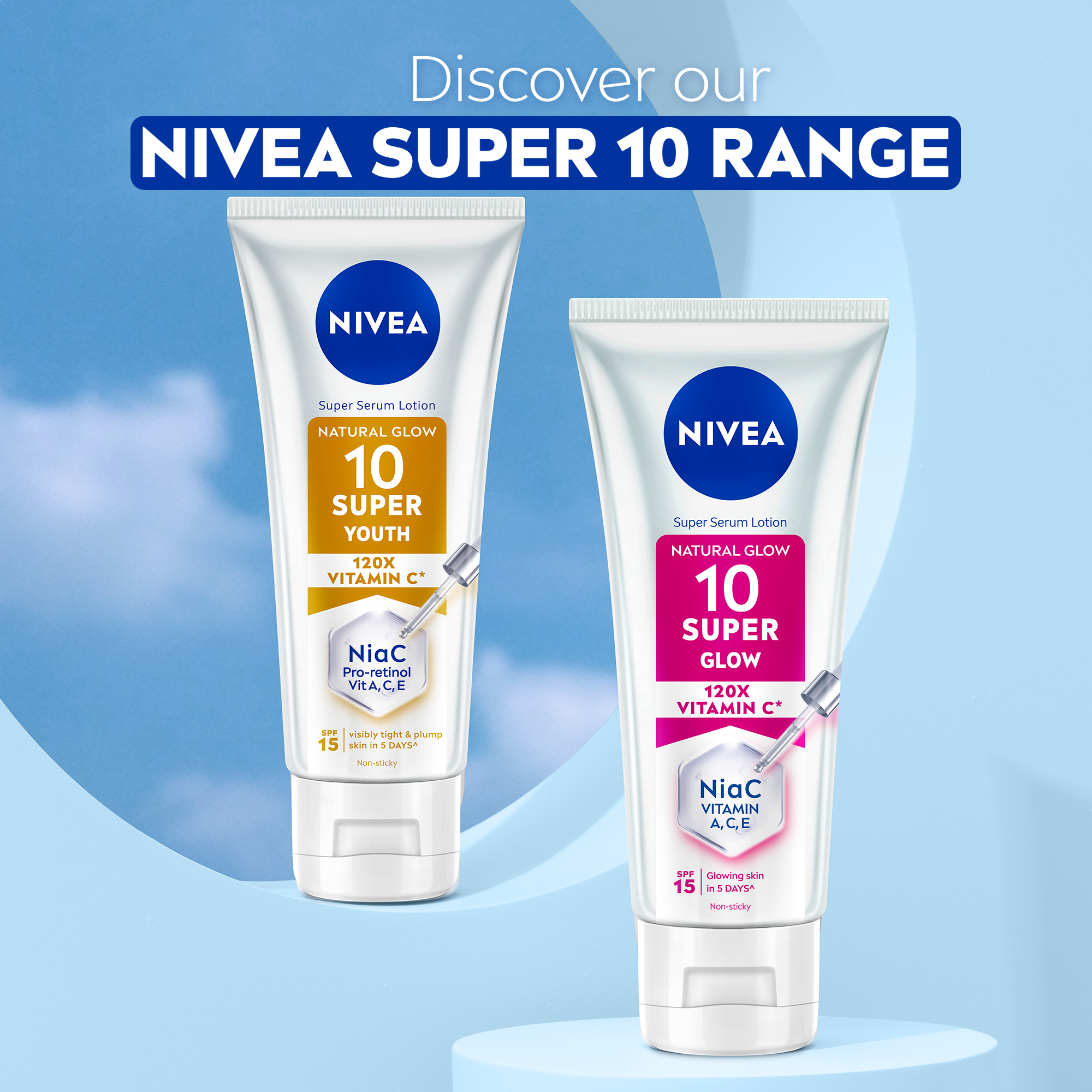 NIVEA Super 10 Glow Serum Lotion – 170 ml