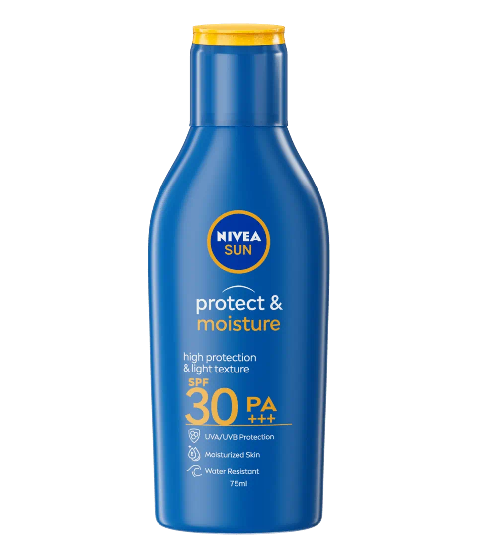 Nivea โพรเท็คแอนด์มอยซ์เจอร์ ซัน โลชั่น SPF30+ PA+++