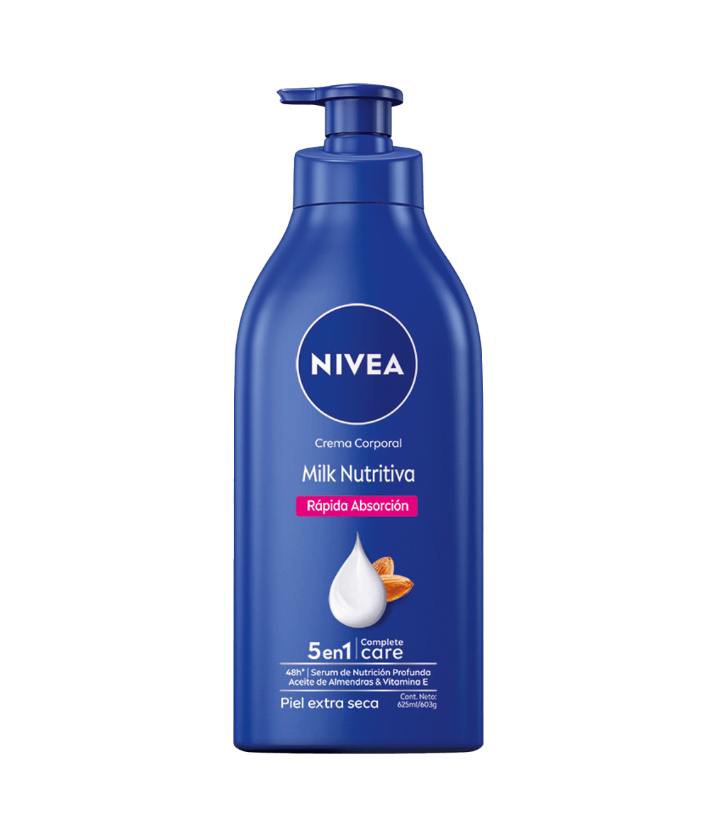 NIVEA BODY MILK NUTRITIVA RAPIDA ABSORCION