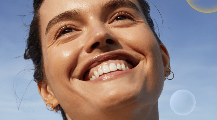 girl smiling