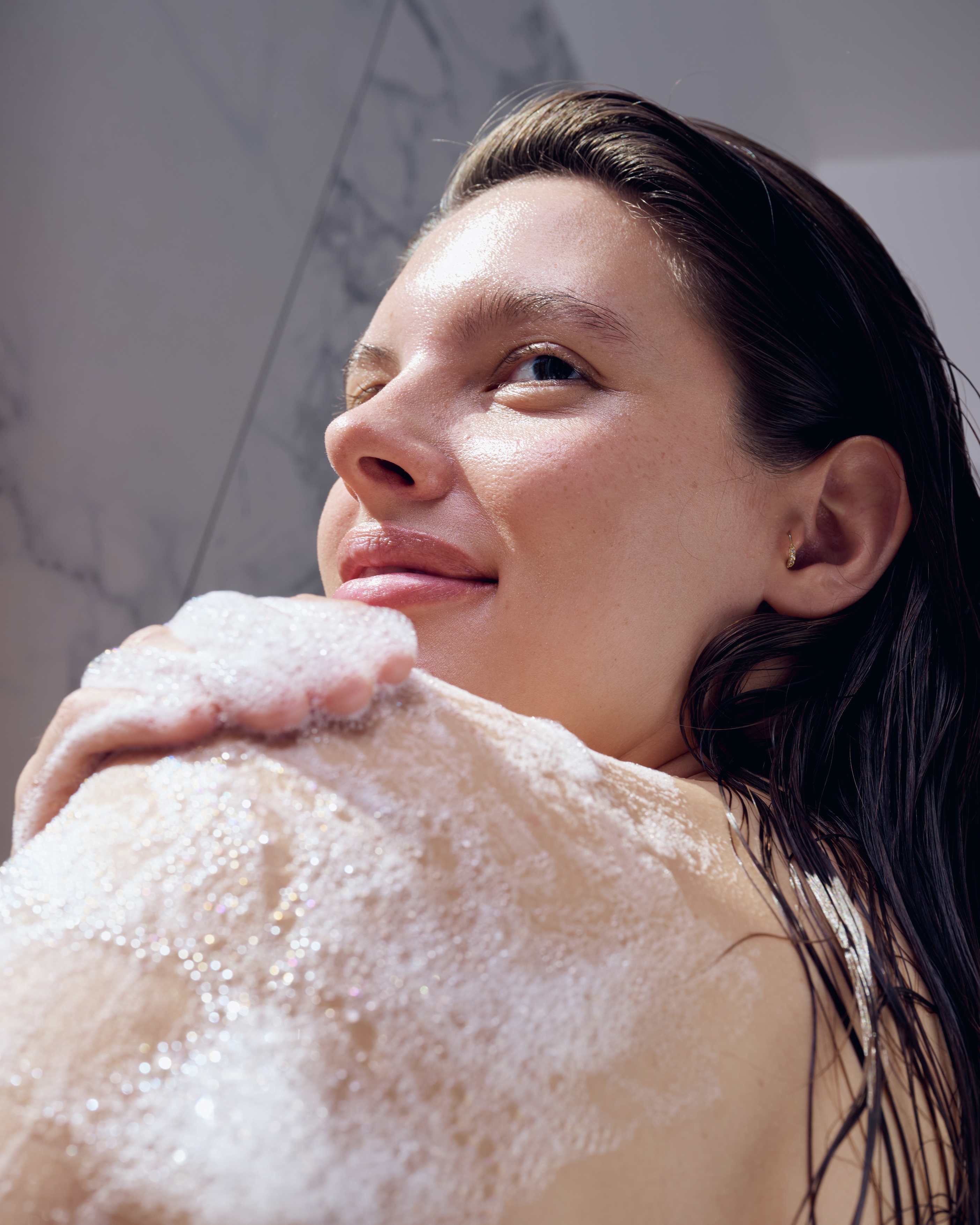 kąpiąca się kobieta