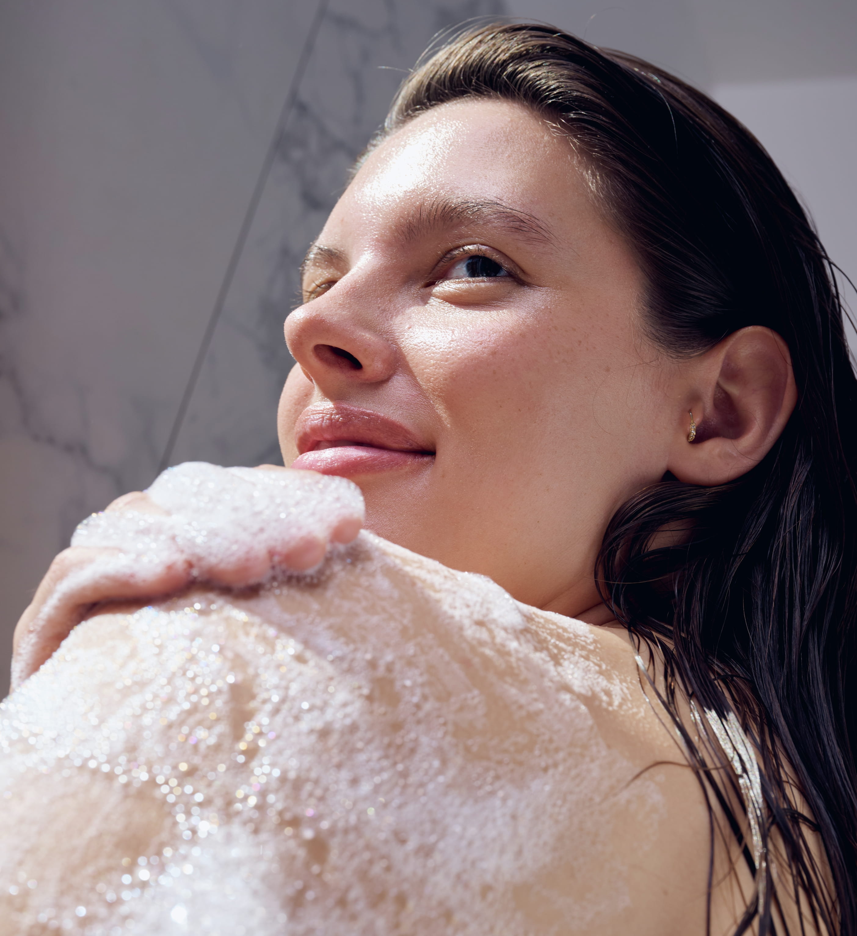 kąpiąca się kobieta