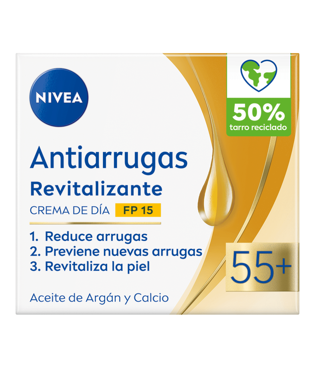 NIVEA Crema de Día Antiarrugas Revitalizante 55+ FP15