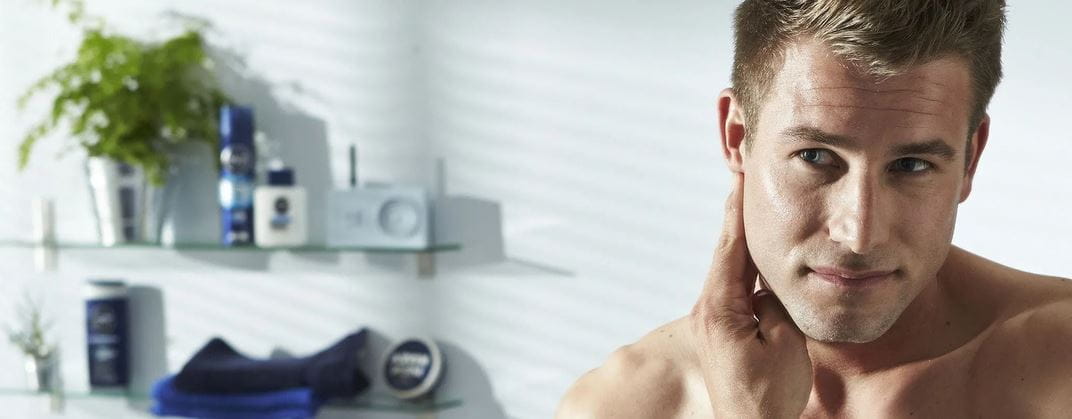 Man met vette huid - NIVEA