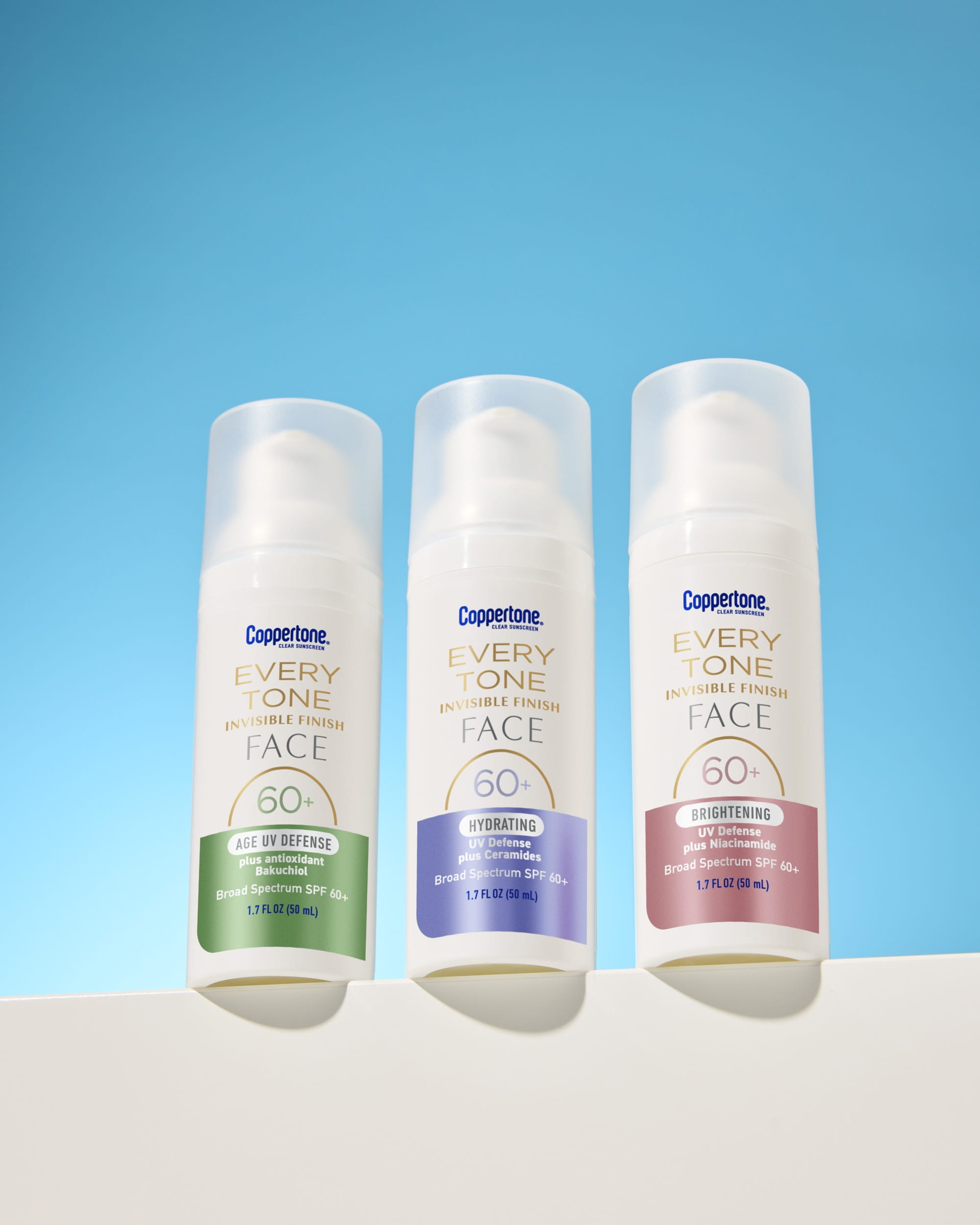 Coppertone sunscreens