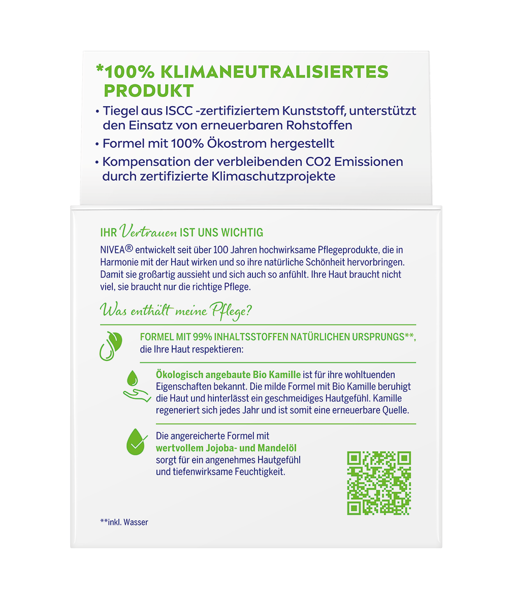 NIVEA Natural Balance Bio Kamille Tagespflege