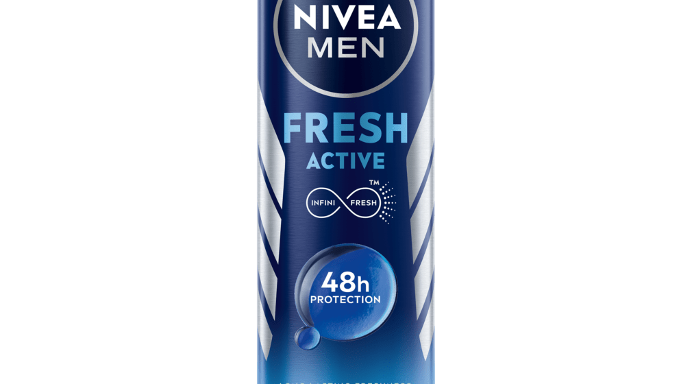 NIVEA MEN Fresh Active Deodorant long lasting freshness