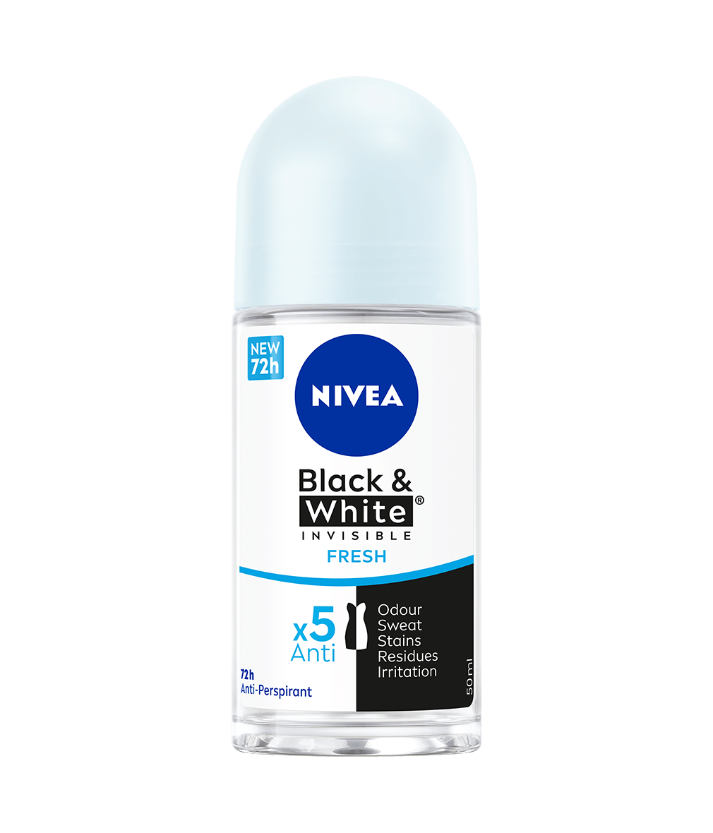 NIVEA Black & White Invisible Fresh Roll on