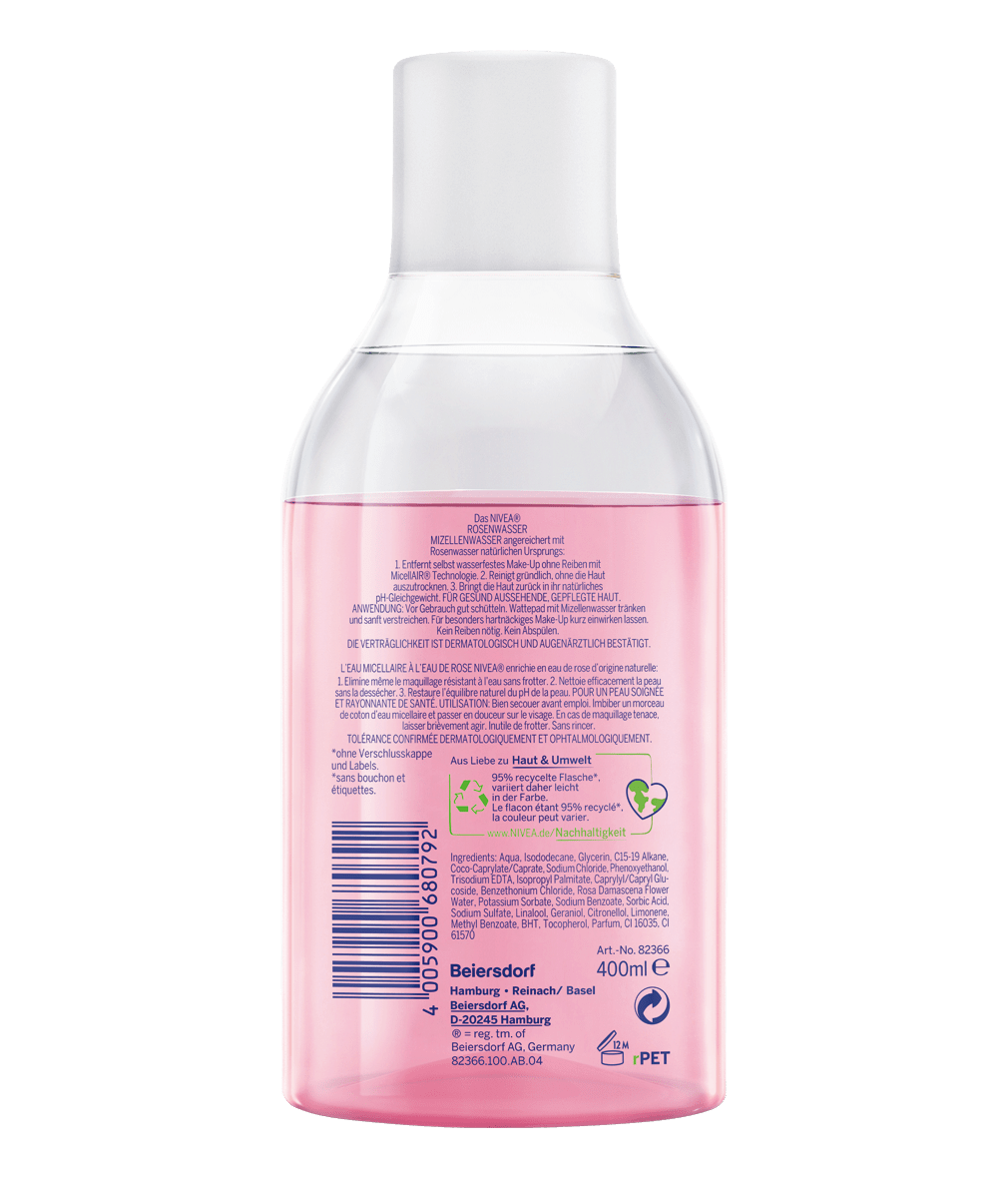 NIVEA Rosenwasser Gesichtswasser 400 ml