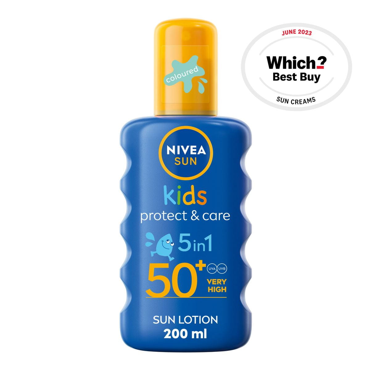 KIDS PROTECT & CARE COLOURED SPRAY SPF 50+ WHICH BEST BUY