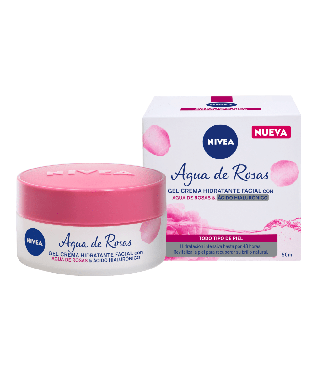 Gel; Crema; Hidratante Facial; Agua de Rosas; Acido Hialuronico