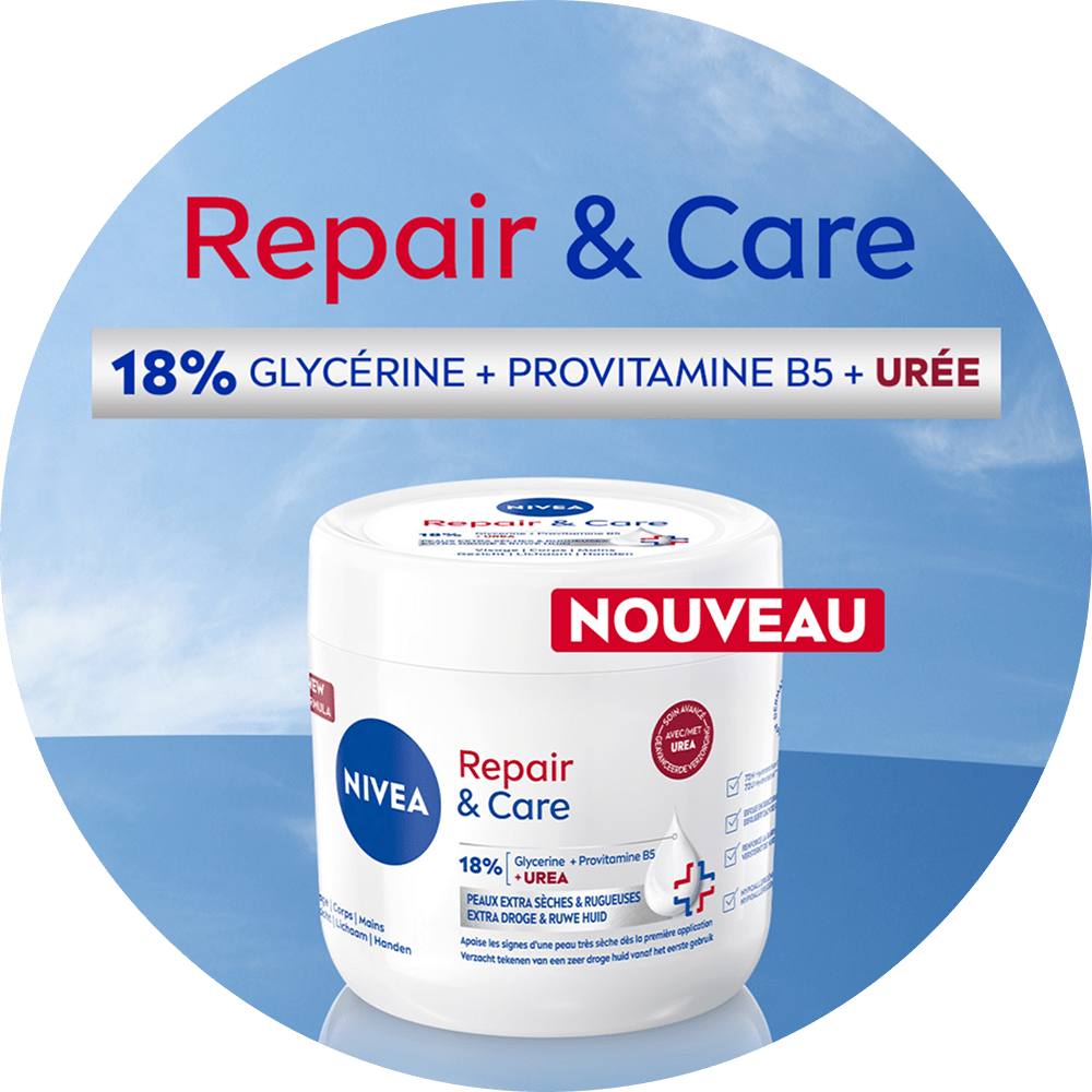 Nivea Repair & Care Creme avec 15% GLYCÉRINE + PROVITAMINE B5 + URÉE