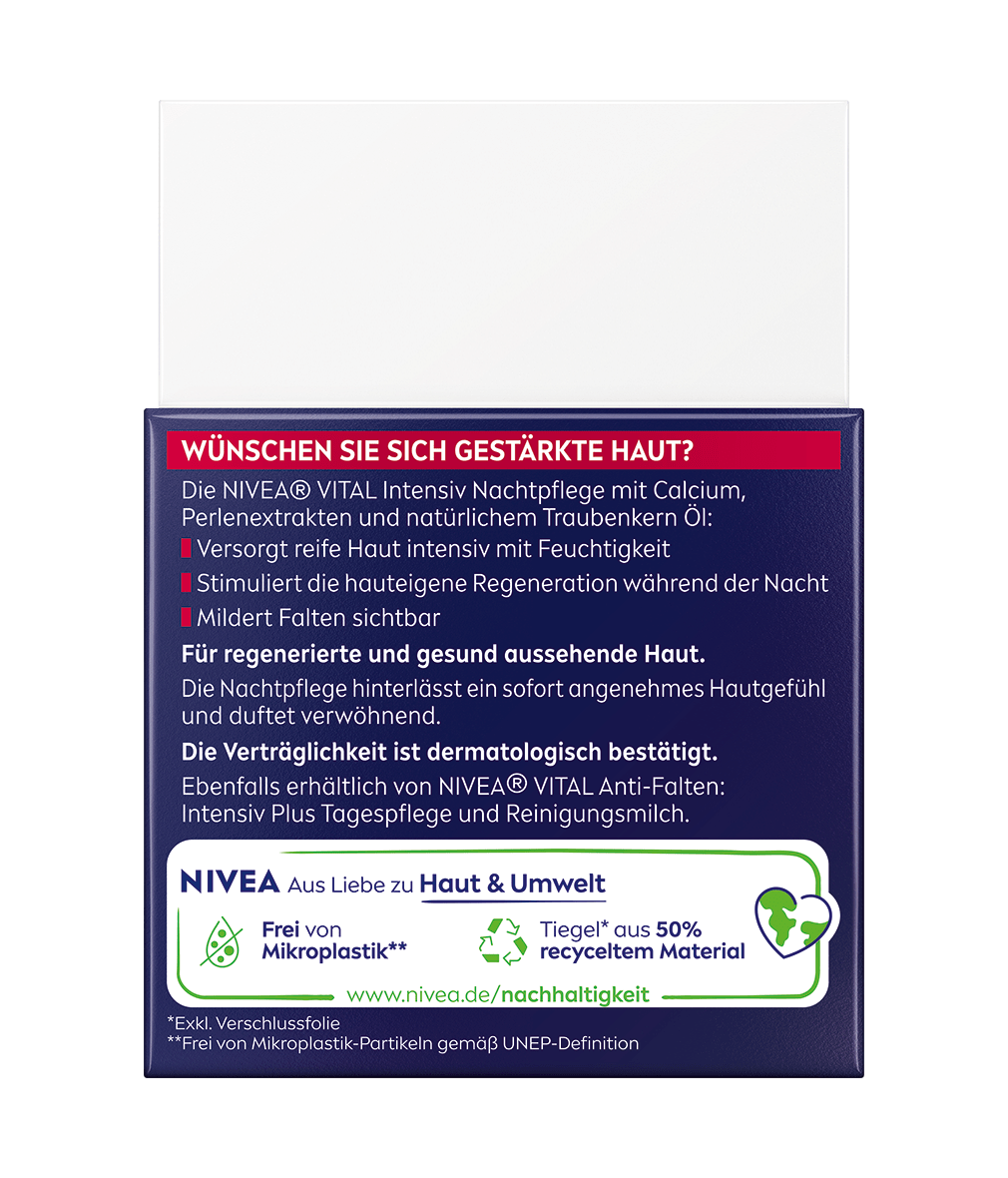 NIVEA Vital Intensiv Nachtpflege 50 ml