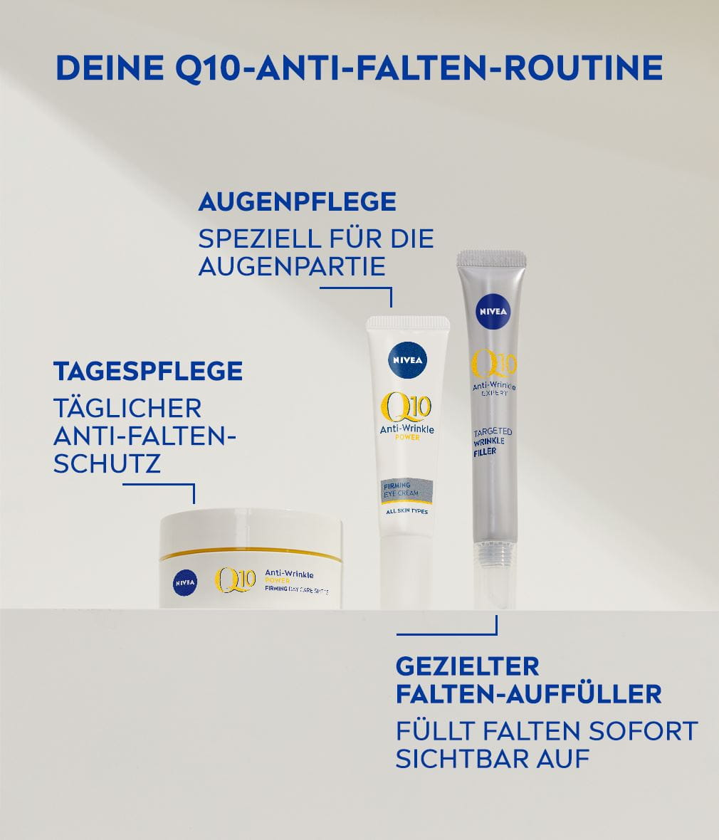 NIVEA Q10 Anti Falten Experte Gezielter Falten Auffüller 15ml