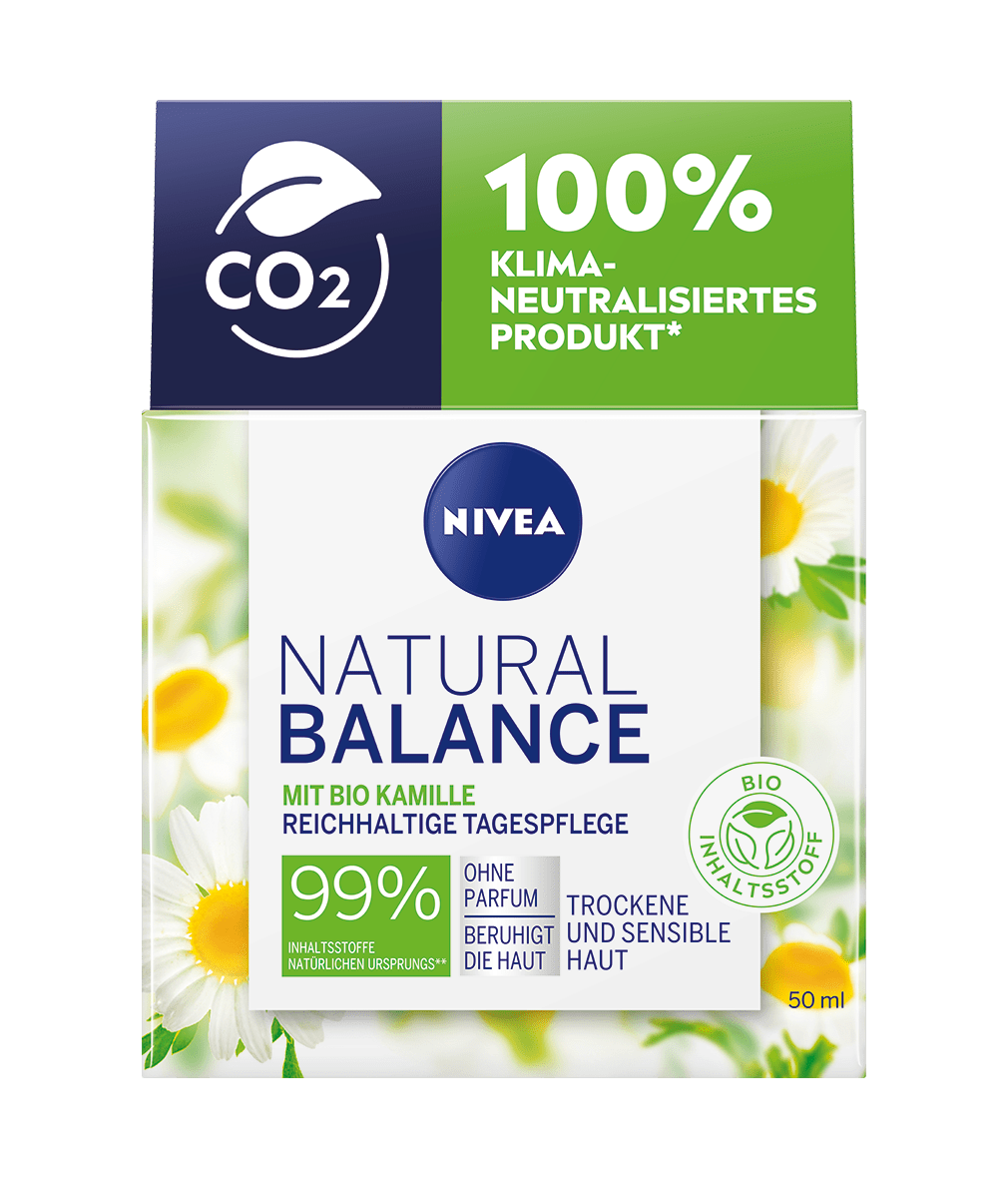 NIVEA Natural Balance Bio Kamille Tagespflege