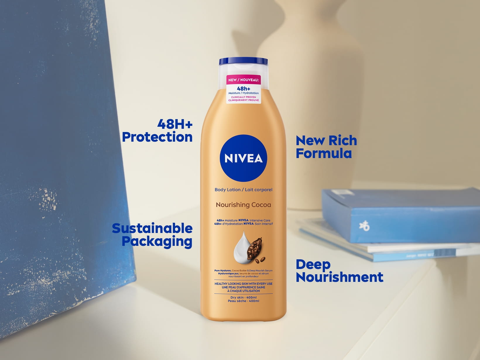 NIVEA Nourishing Cocoa features
