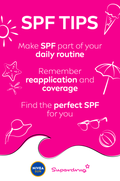 My SPF tips - Infographic