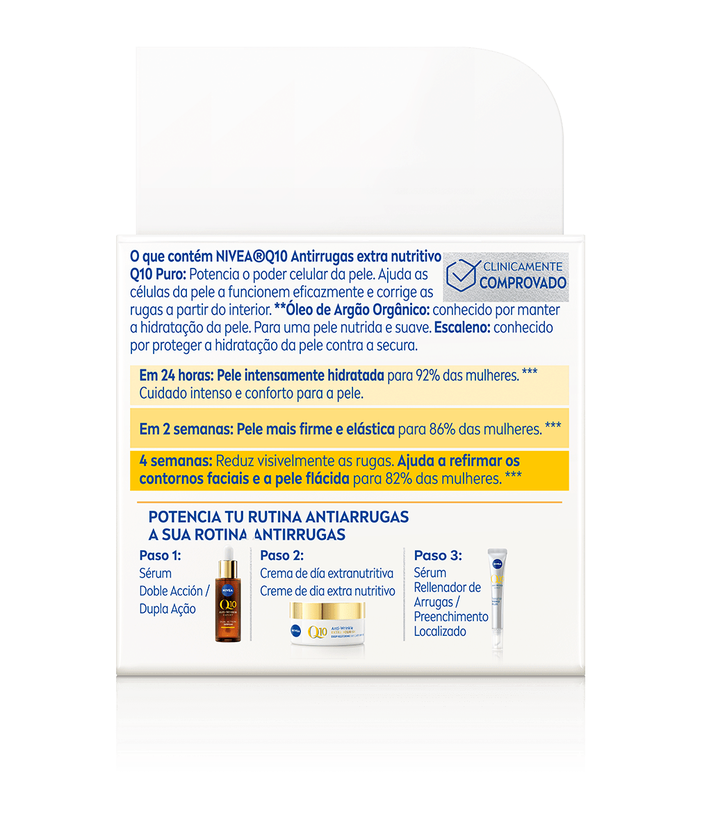 NIVEA Q10 Antiarrugas Extra-Nutritiva Crema de Día Regeneradora SPF15