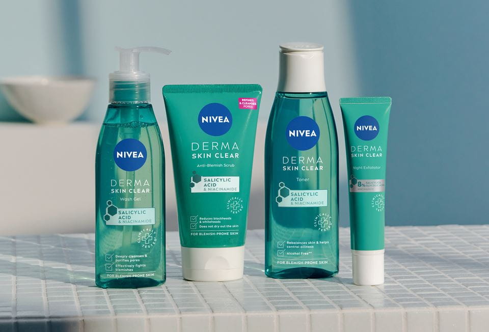 Gama NIVEA Derma Skin Clear