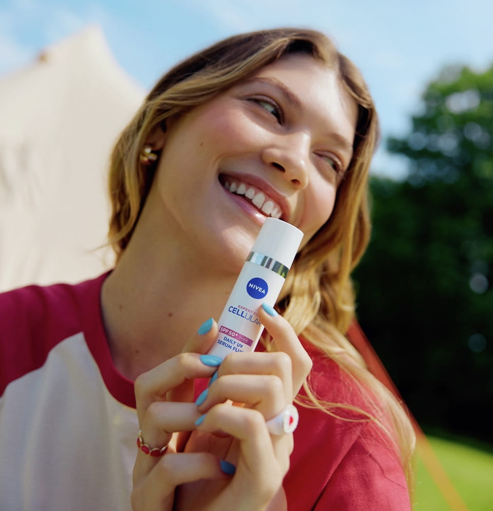 NIVEA Cellular Expert Filler SPF50+ päivittäinen UV-seerumi