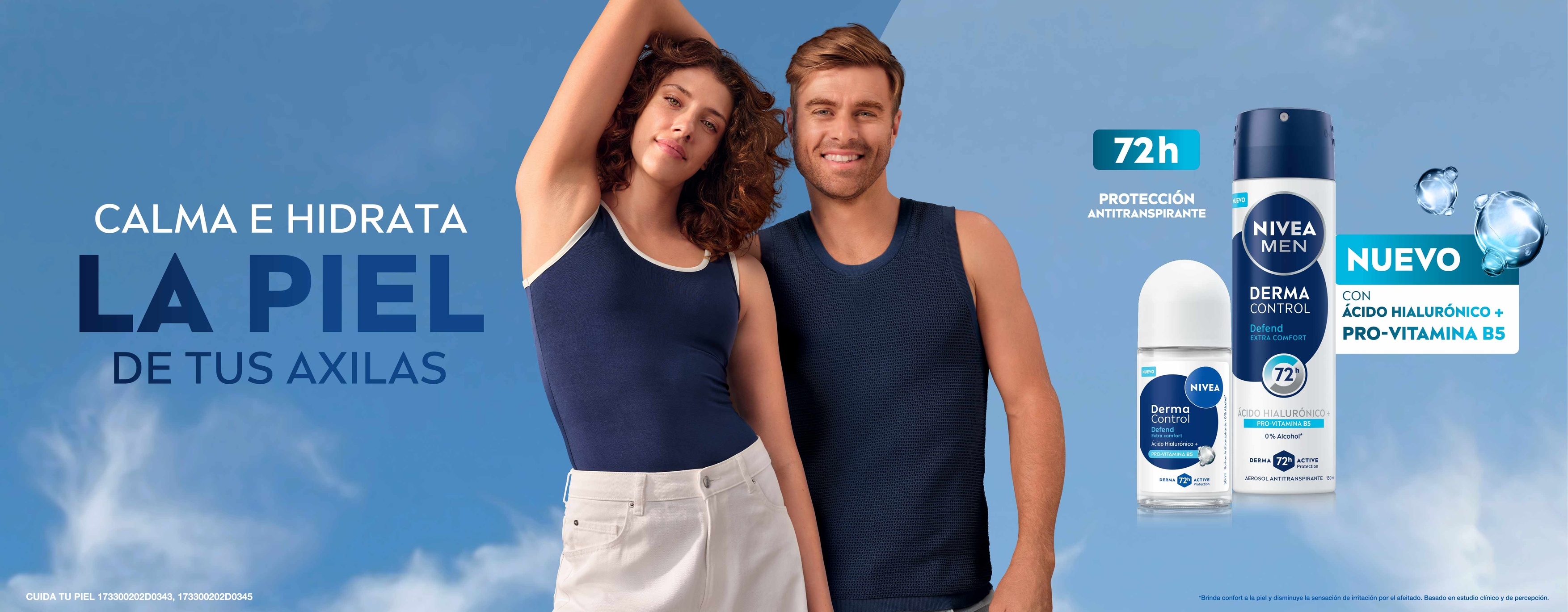 calma e hidrata la piel de tus axilas