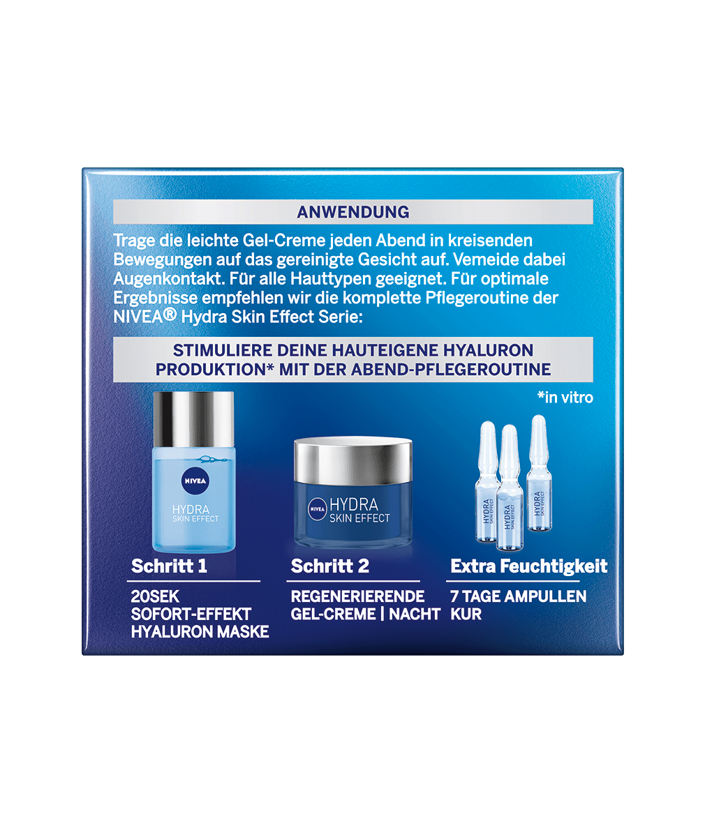 NIVEA Hydra Skin Effect Nachtpflege Gel