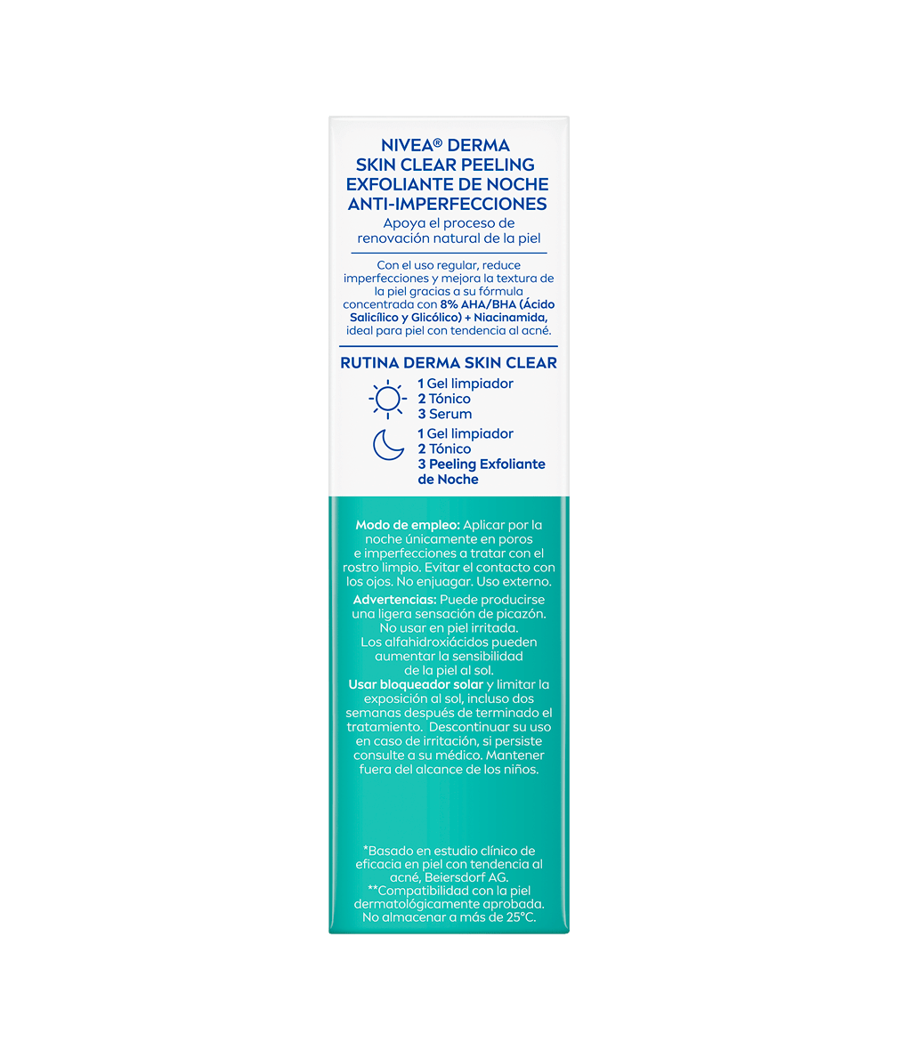 Peeling Exfoliante de Noche Anti-imperfecciones 40ml