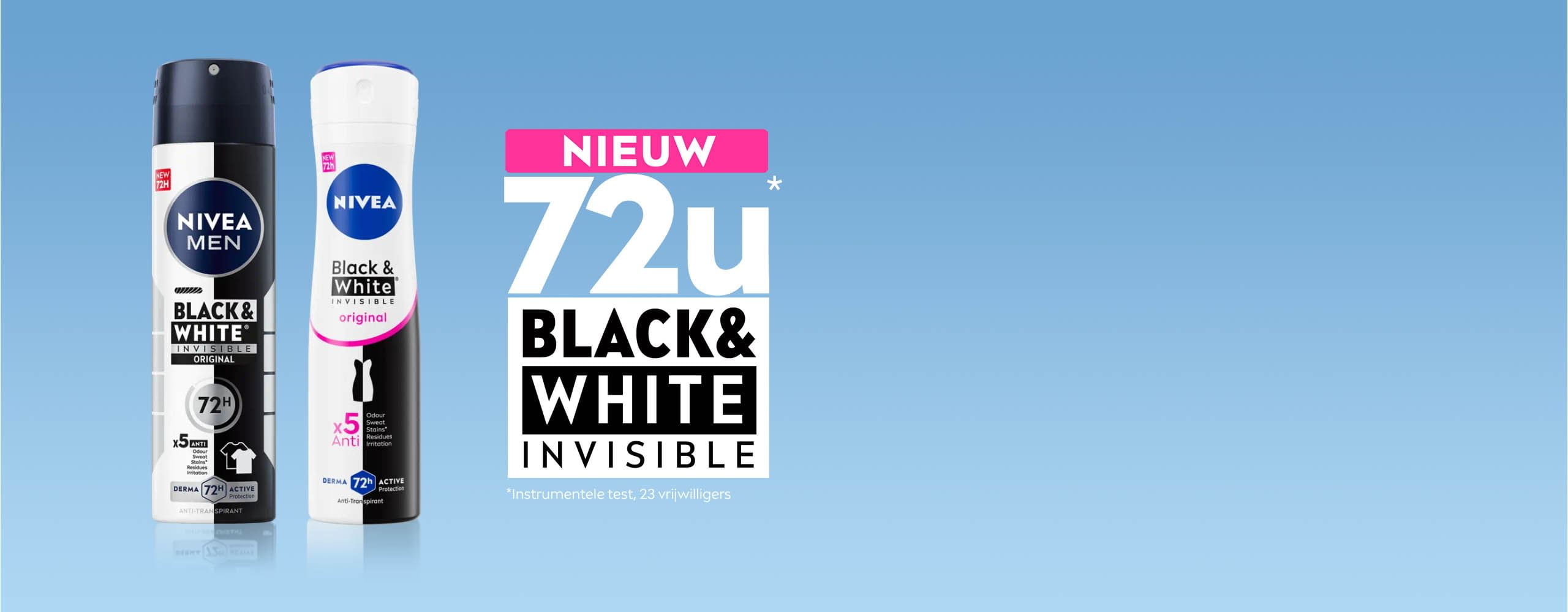 ONTMOET DE 72 UUR NIVEA BLACK & WHITE