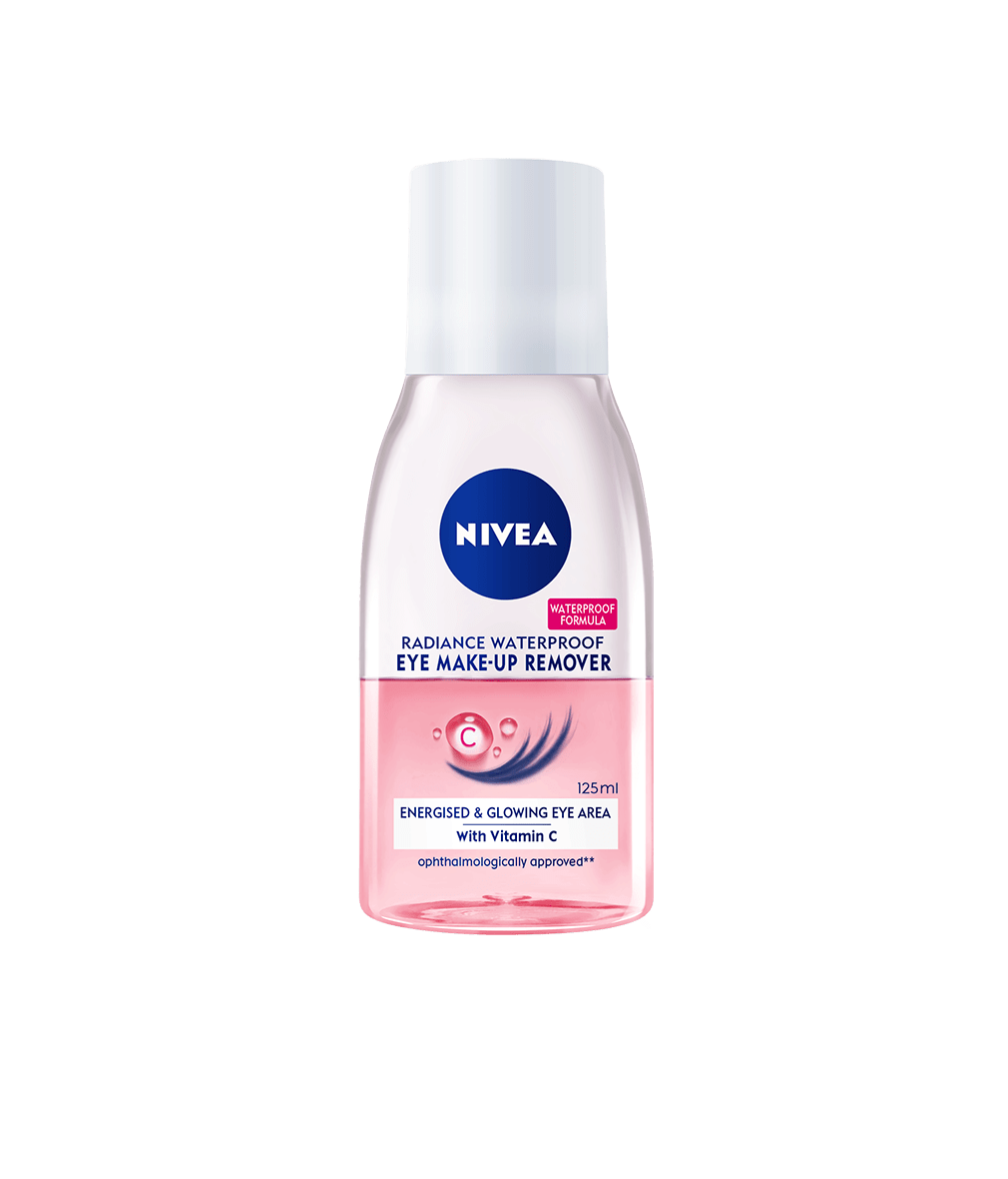 眼唇卸妝推薦：妮維雅極淨透亮眼部卸妝液 – NIVEA