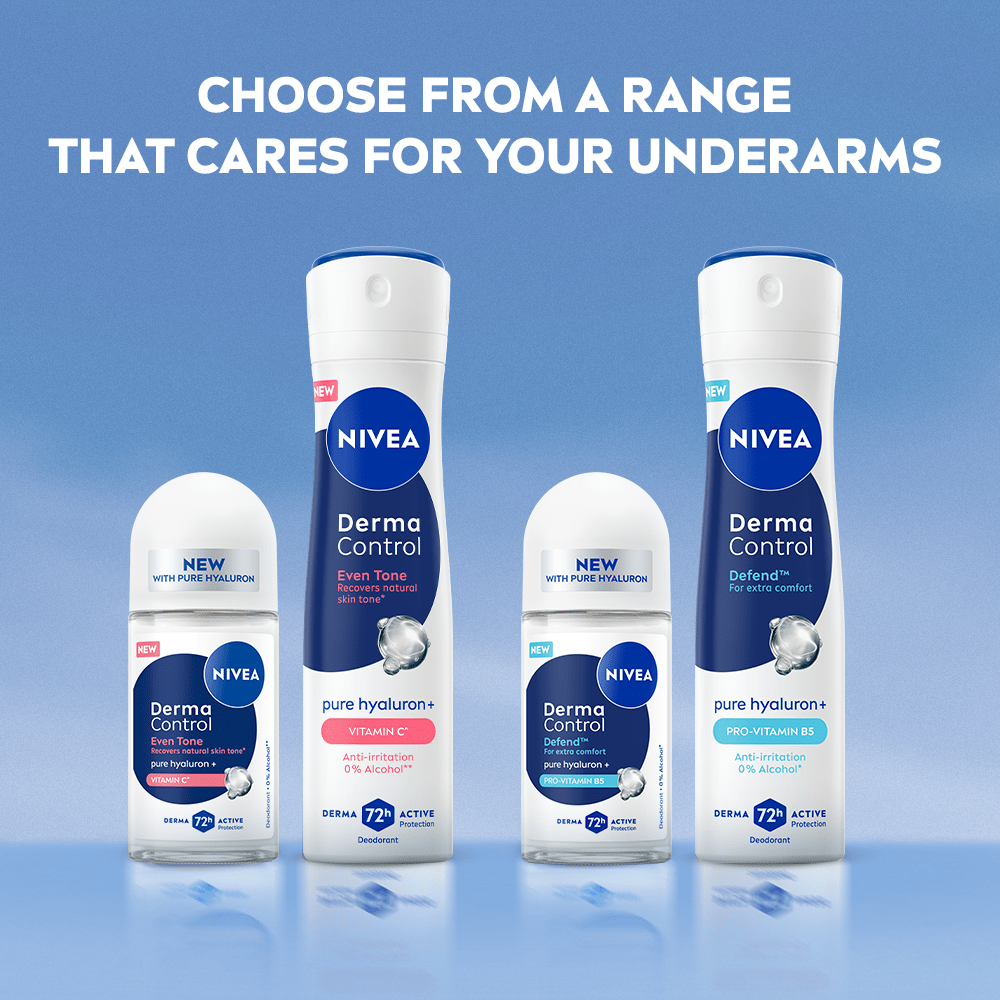 NIVEA Derma Control Eventone Spray for Brighter Underarms – NIVEA India
