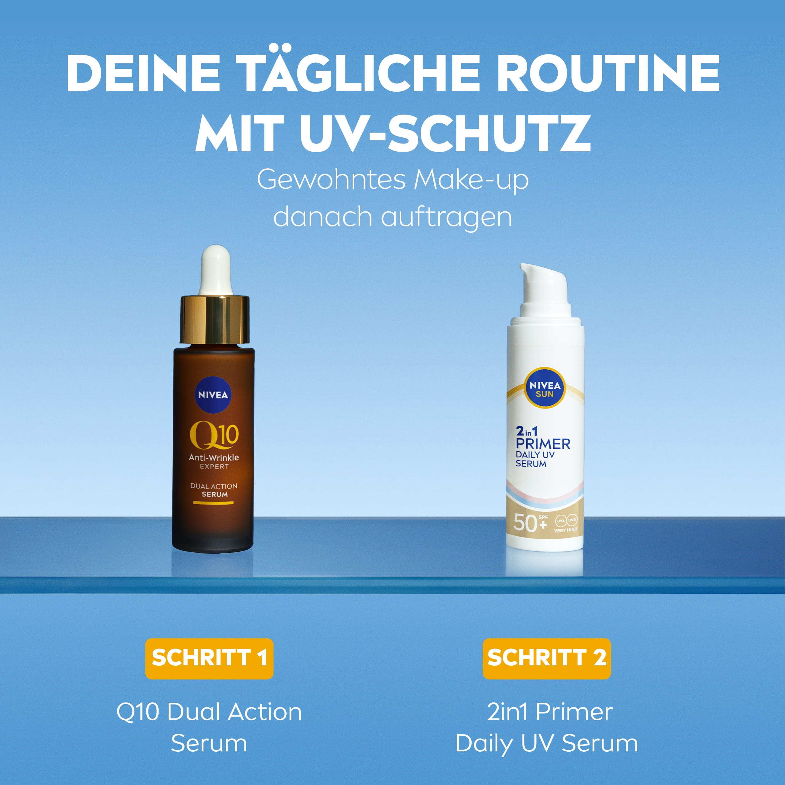 Deine tägliche Routine mit UV-Schutz