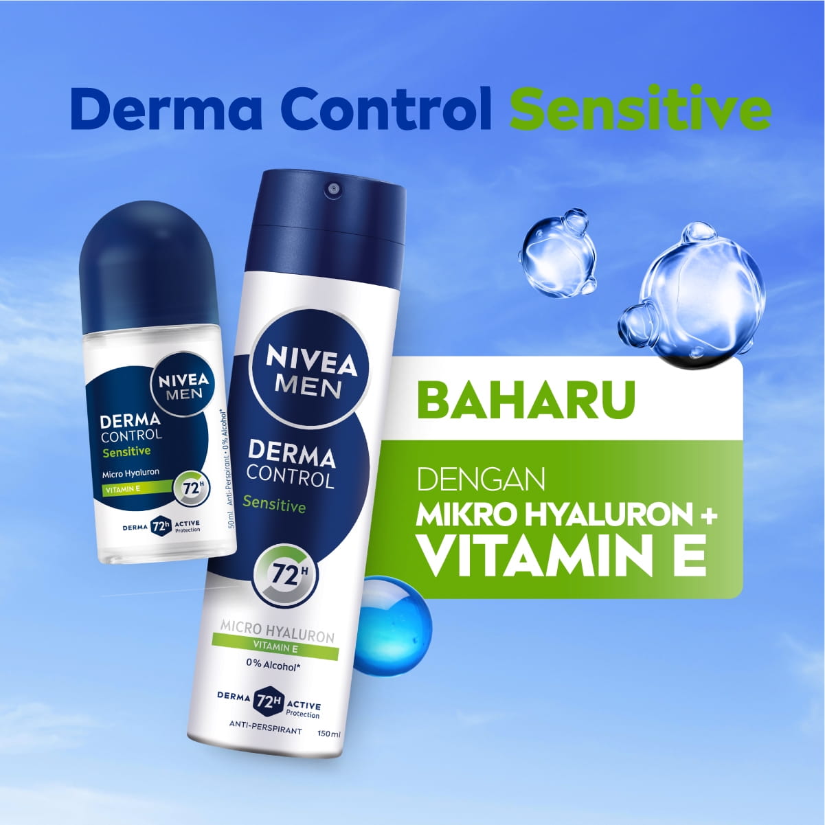 Nivea Men Derma Control Sensitive
