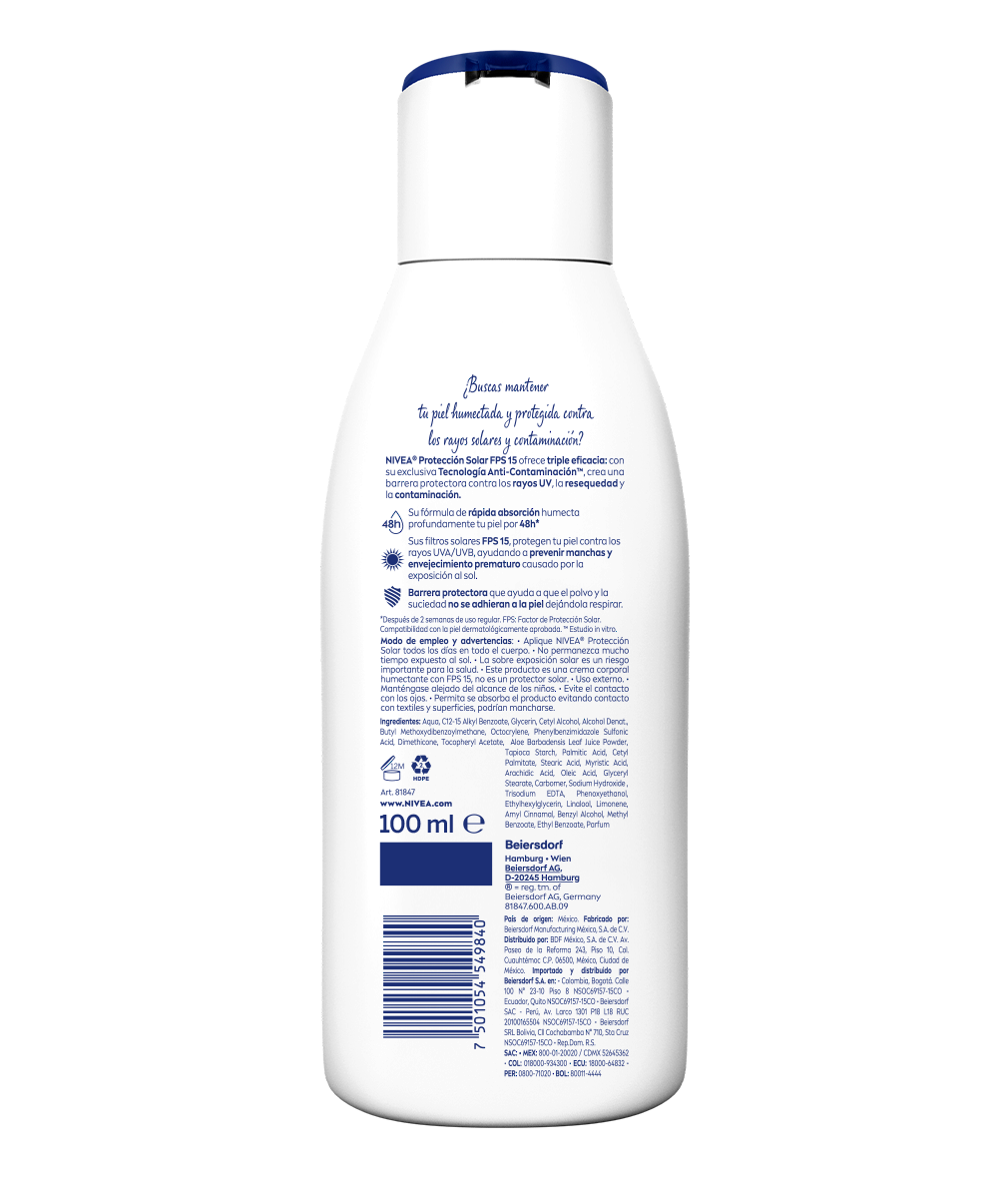 Crema Corporal UV
