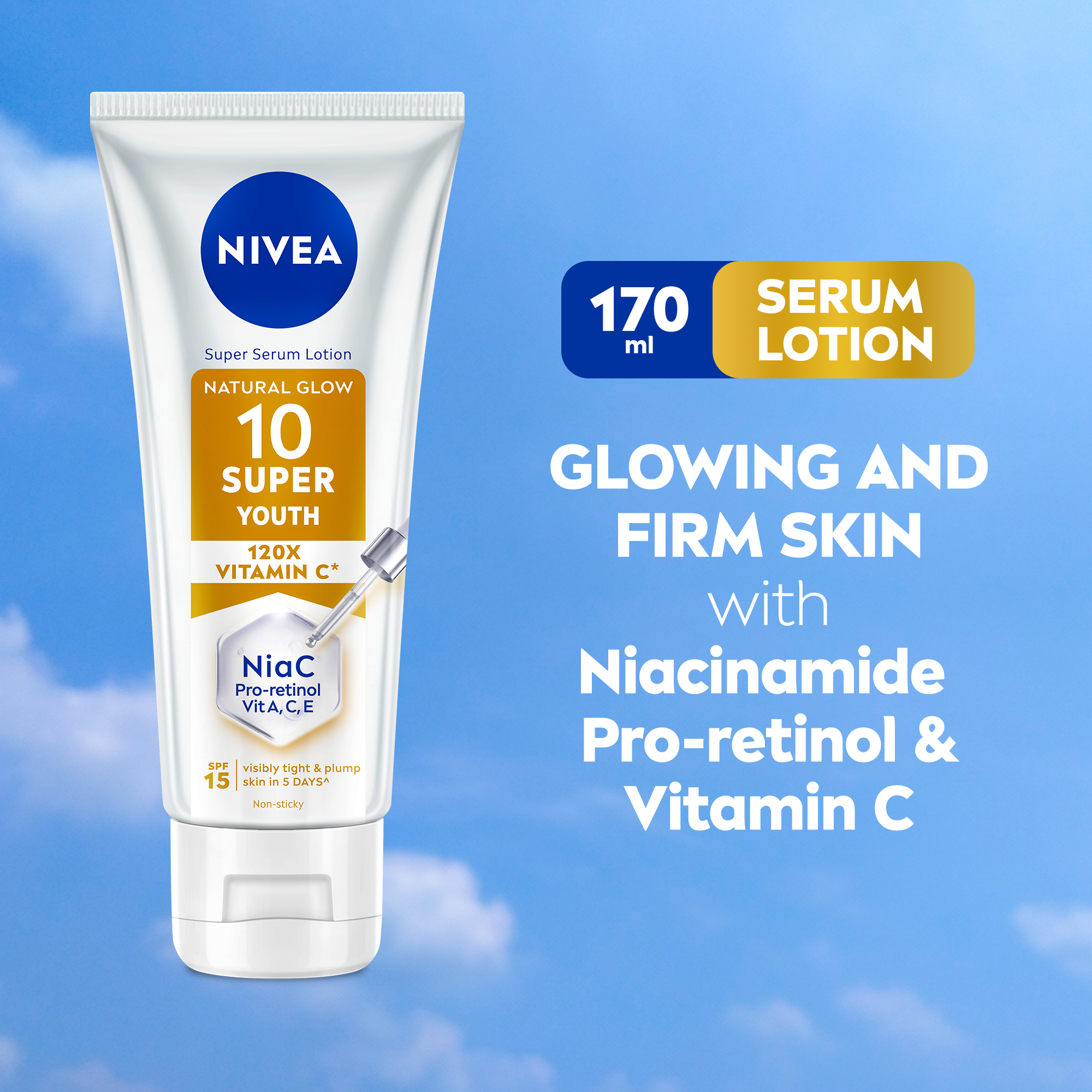 NIVEA Super 10 Youth Serum Lotion – 170 ml