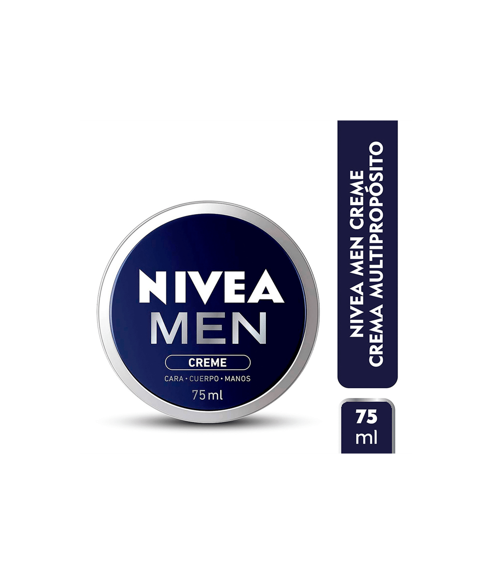 Nivea Men Creme Crema Humectante Multipropósito, 75ml