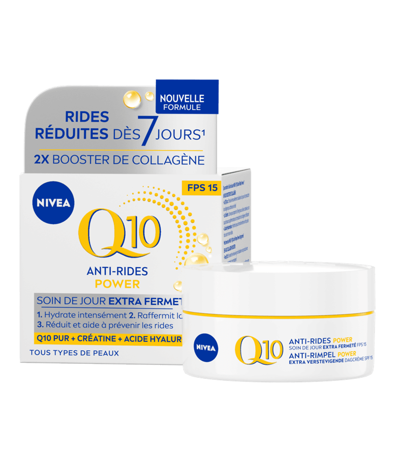 Creme Ride Sérum Double Action Q10 Anti-rides Expert | NIVEA