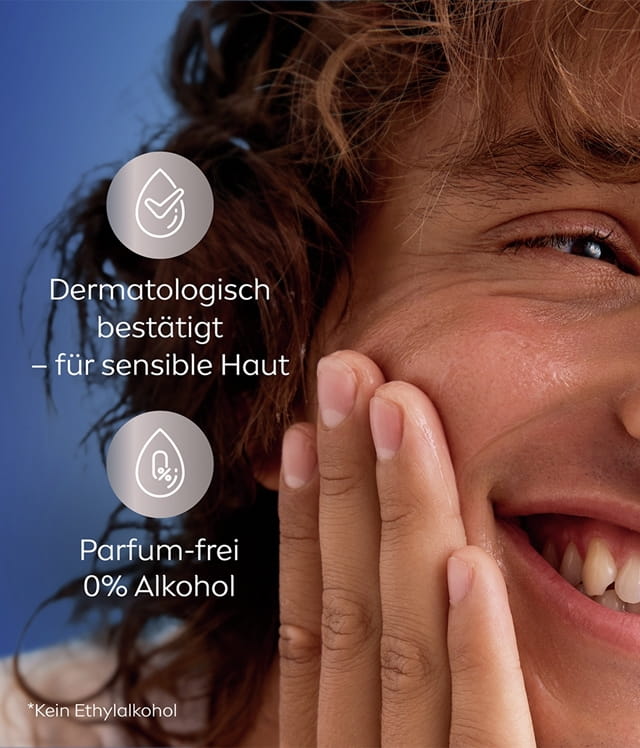 Feuchtigkeitspflege | Sensitive | NIVEA MEN
