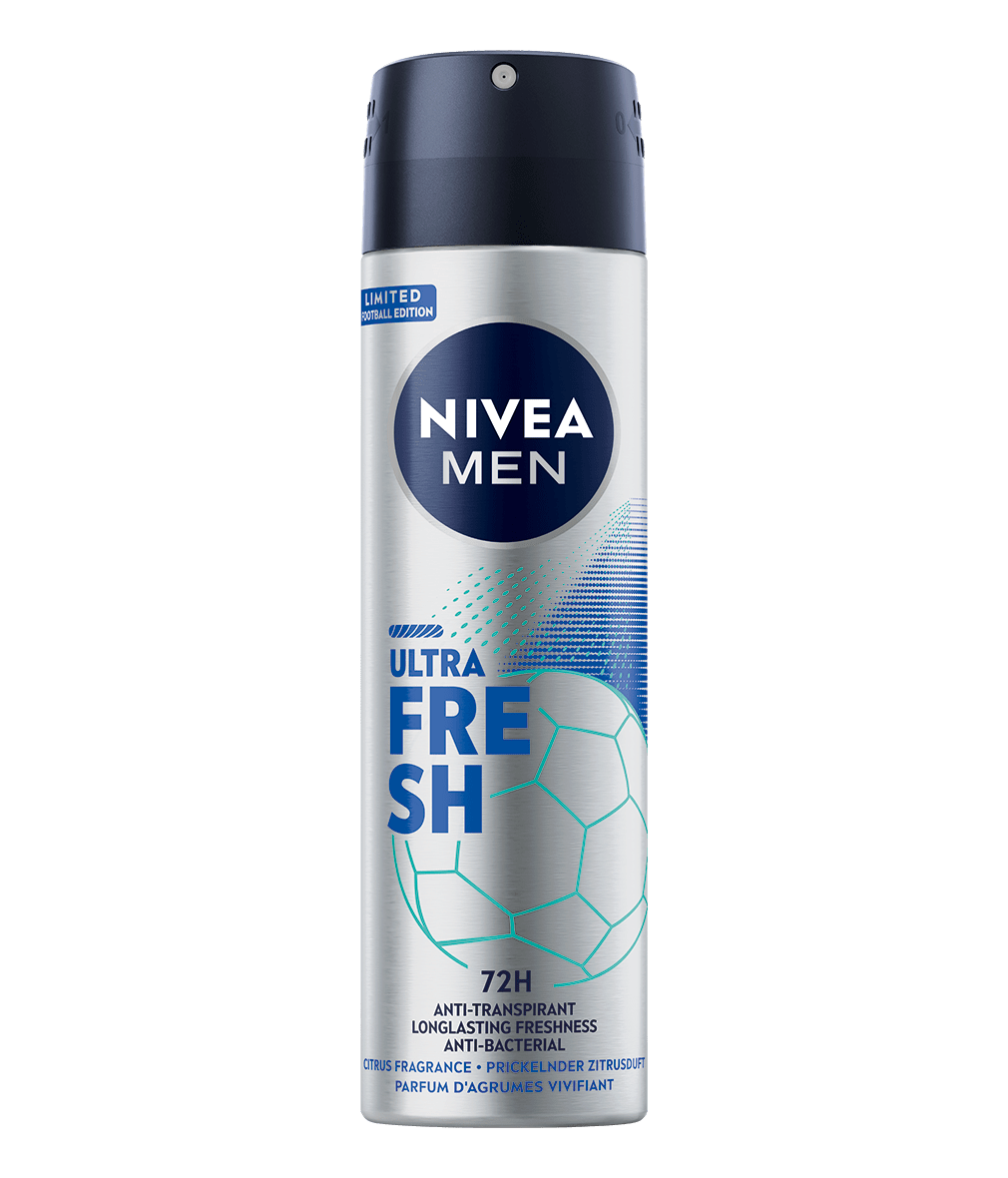 NIVEA MEN Ultra Fresh Limited Football Edition Anti-Transpirant Spray 150ml 