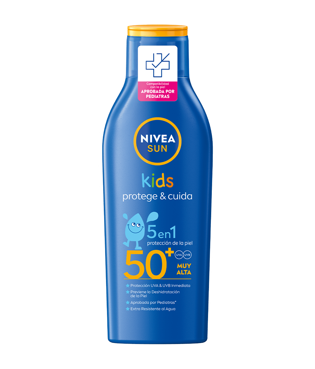 KIDS Protege & Cuida Loción Solar FP 50+ 200 ml | NIVEA SUN