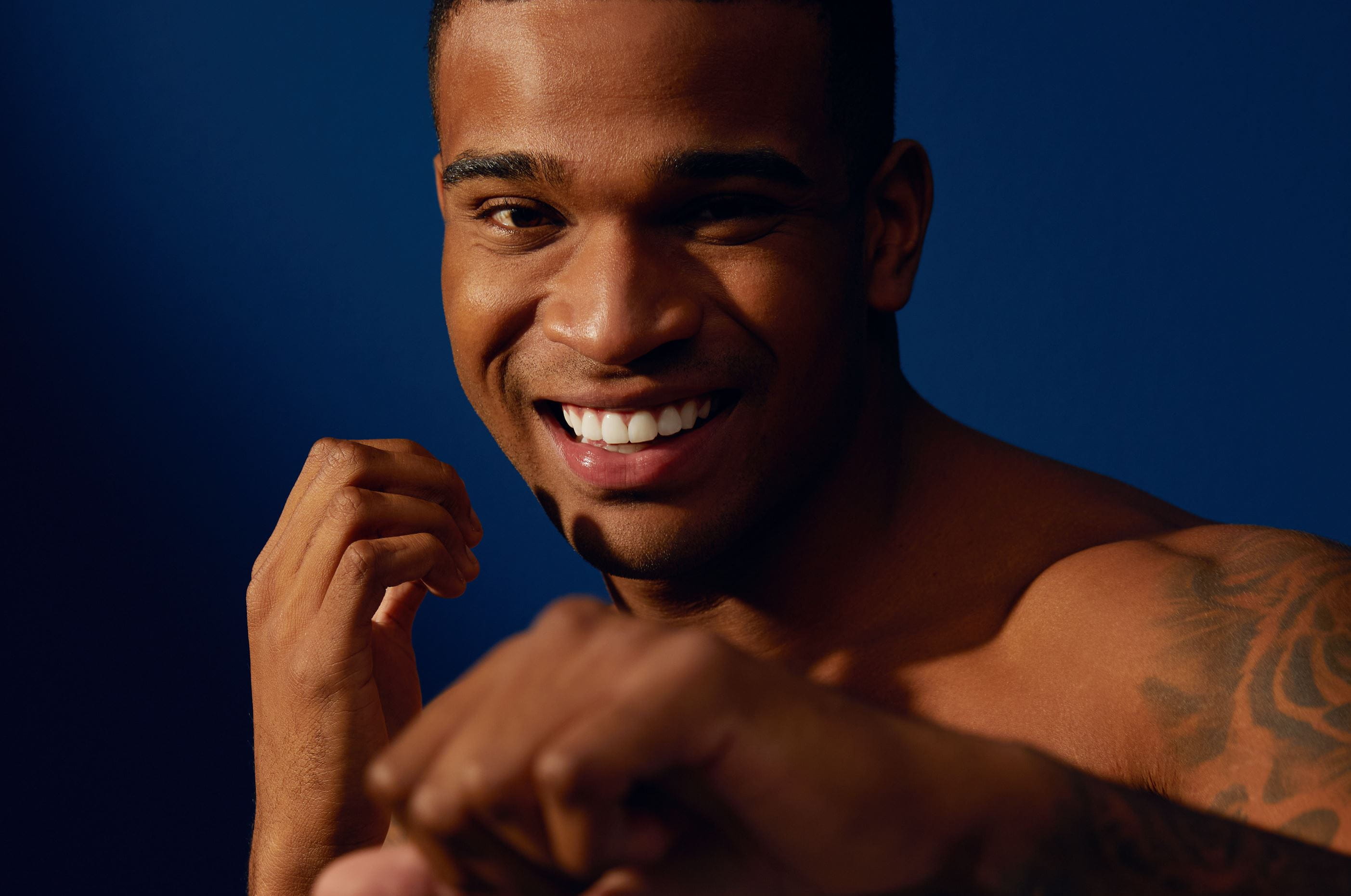 cuidado do rosto masculino