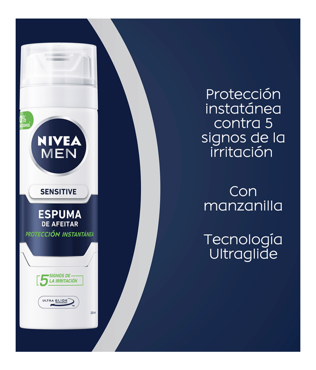 NIVEA MEN SENSITIVE SHAVING ESPUMA