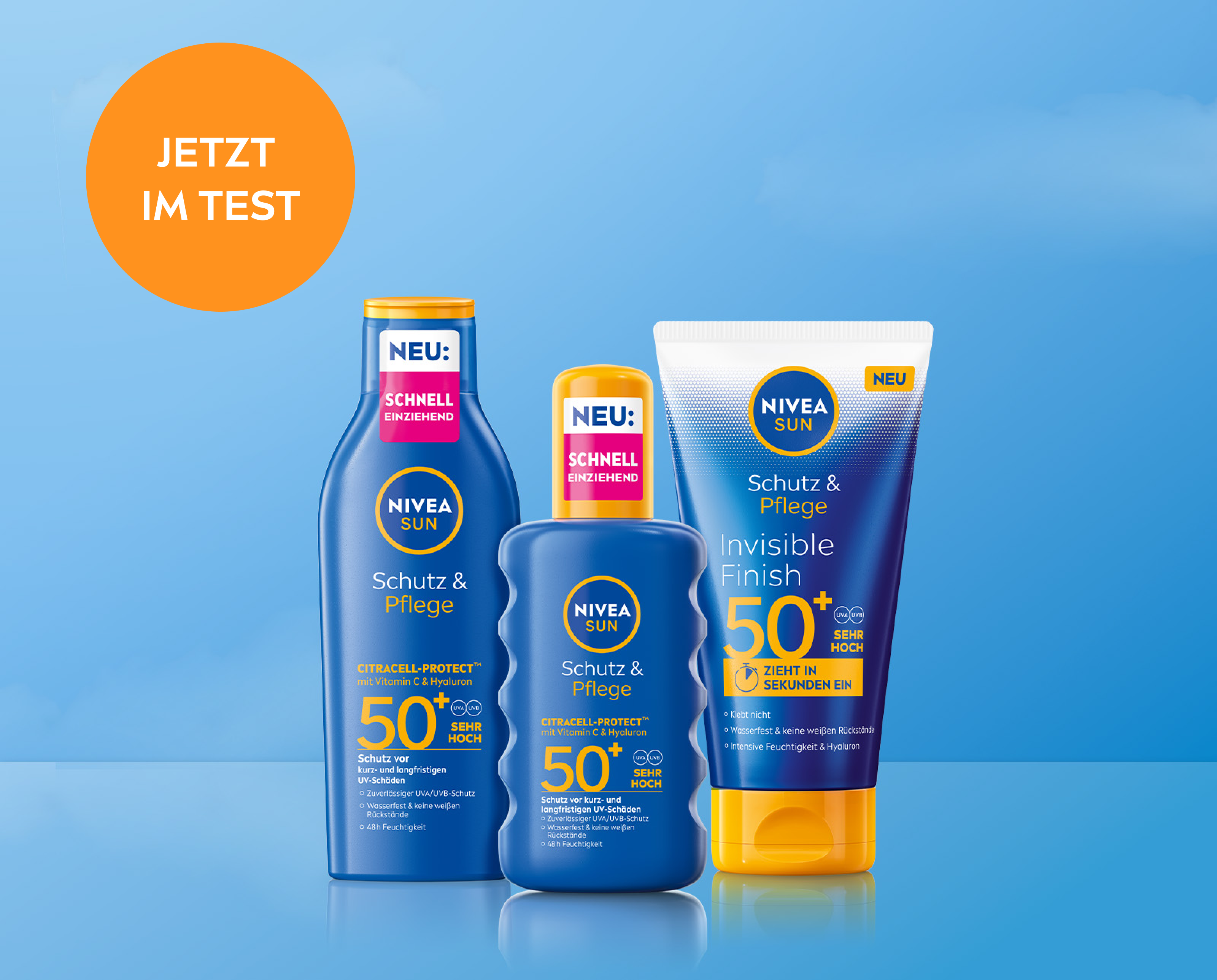 NIVEA Sun Schutz & Pflege Produktneuheiten – jetzt im Test!