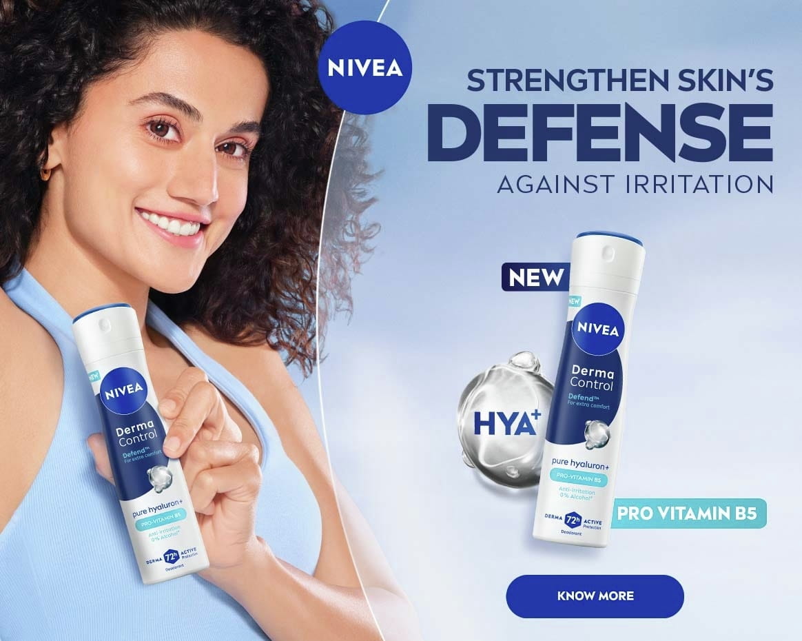 NIVEA Derma Control Defend Spray for Sensitive Underarms – NIVEA India