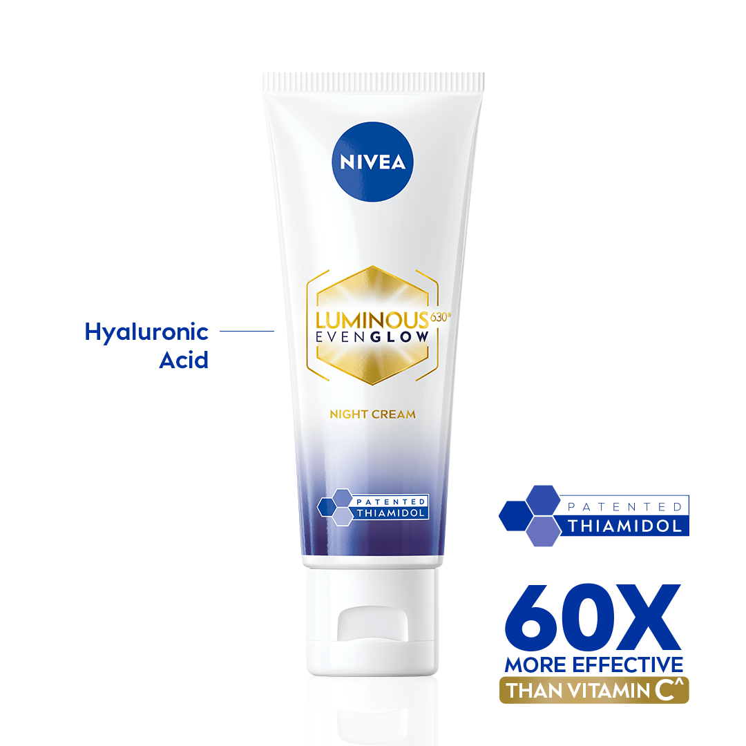 NIVEA Luminous Even Glow Night Cream with Thiamidol - NIVEA In
